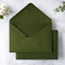 PONATIA 50 pcs. Pack A7 Envelopes 5.25 x 7.5'' Olive Green Envelopes - Brand New