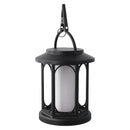 GENERIC ALL WEATHER SOLAR LANTERN AUTOMATIC LIGHT CONTROL CONVENIENCE - BLACK - Like New