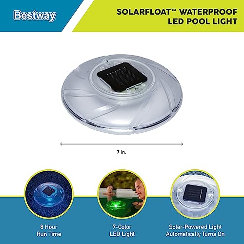BESTWAY FLOWCLEAR SOLAR-FLOAT LAMP - CLEAR - Like New