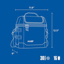 COLEMAN PRO 16-CAN PREMIUM SOFT COOLER LUNCHBOX, HERO, NEPTUNE - Like New