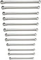 GEARWRENCH GEAWRENCH 12 PC GEARBOX XL RATCHETING WRENCH SET, METRIC - SILVER - Like New