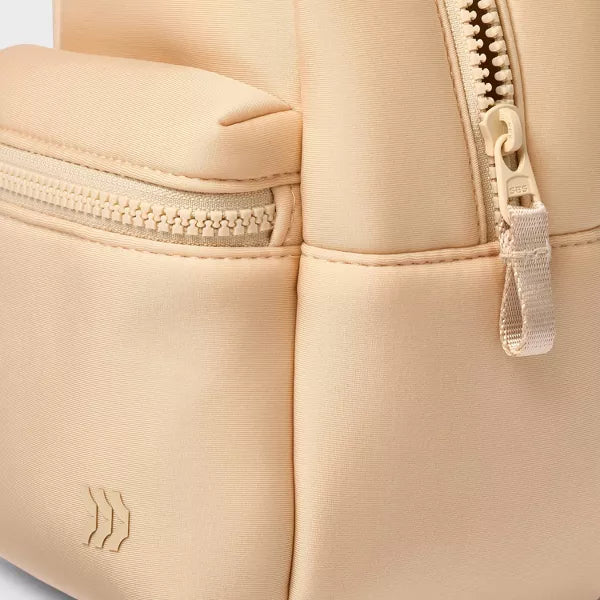 ALL IN MOTION 8.5" NEOPRENE MINI BACKPACK - CREAM - Like New
