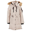 CANADA WEATHER GEAR WOMEN'S LONG PUFFER - EXTRA LARGE - SAND/NATURAL - OLCW846PZ - Brand New