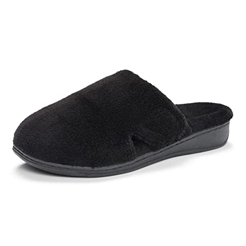 VIONIC WOMEN'S GEMMA BLACK SLIPPER - SIZE 9 - Like New