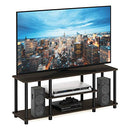 Furinno TURN-N-TUBE NO TOOLS 3D 3-TIER ENTERTAINMENT TV STAND 50" - Dark Brown - Like New