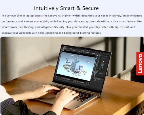 LENOVO SLIM 7 14IRP8 2023 14" 2.8K I7-1360P 16GB 1TB SSD 83A40003US - MISTY GRAY Like New