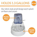 K&H Pet Products CleanFlow Filtered Water Bowl for Cats Granite - Like New