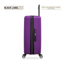 TUCCI ITALY 32" GIOIA ABS HARDSHELL SPINNER WHEEL TRAVEL SUITCASE - PURPLE - Brand New