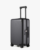 NINETYGO 20" CARRY ON LUGGAGE WITH SPINNER WHEELS 22X14X9 LUGGAGE - BLACK - Like New