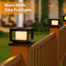 Mlambert 8 Pack Solar Post Lights Outdoor Waterproof Fence Cap 4x4 6x6 4x4 6x6 - Like New