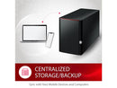 BUFFALO LinkStation SoHo 220 2-Bay Personal Cloud Office NAS 12TB (2x6TB) with