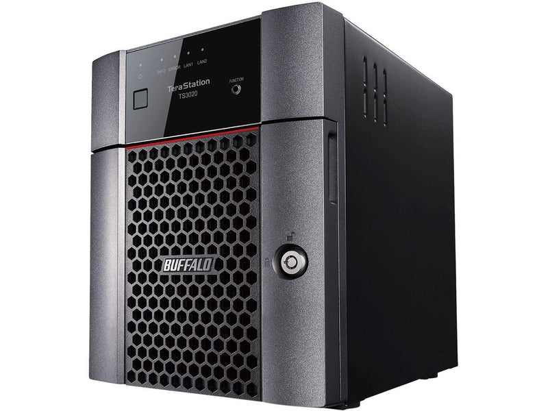 BUFFALO TeraStation TS3420DN1604 4-Bay NAS 16TB (4x4TB) with NAS-Grade Hard