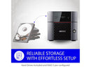 BUFFALO TeraStation TS3220DN0402 2-Bay NAS 4TB (2x2TB) with NAS-Grade Hard