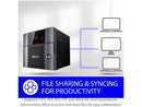 BUFFALO TeraStation TS3220DN0802 2-Bay NAS 8TB (2x4TB) with NAS-Grade Hard