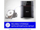 BUFFALO TeraStation TS3420DN0804 4-Bay NAS 8TB (4x2TB) with NAS-Grade Hard