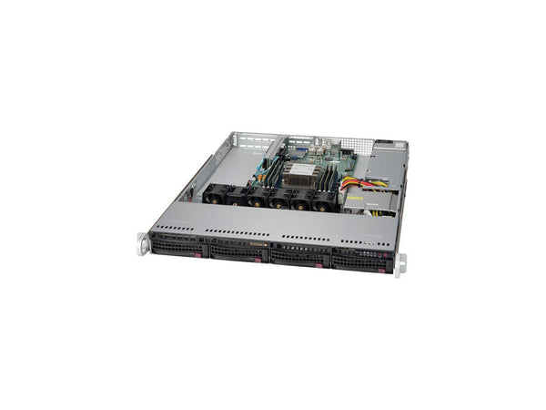 Supermicro SYS-1019P-WTR 1U Rm Bb Black Lga3647 2666Mhz 10X Sata 500Rps