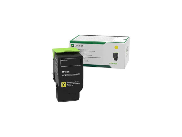 Lexmark 78c1uy0 Return Program Toner, 7,000 Page-Yield, Yellow 78C1UY0