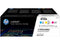 HP 410A LaserJet Toner Cartridge - Tri-Color Pack - Cyan/Magenta/Yellow