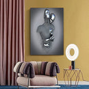 Hugging Lovers 3D Abstract Effect modern Wall Art - Frame 07, 16x24" - Brand New