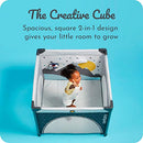 Century Play On 2-in-1 Playard Activity Center 2144715 - Metro - Brand New