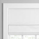 ECLIPSE LANE CORDLESS ROMAN SHADES FOR WINDOWS X 35 IN WIDE X 64 IN LONG - WHITE - Like New