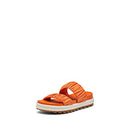 B09P8CSQ26 Sorel Women's Roaming Two Strap Slide Sandals - Desert Sun, Chalk -12 - Brand New