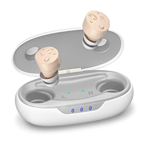 AIMSUMY M3111 Hearing Aids for Seniors Rechargeable with Noise - Scratch & Dent