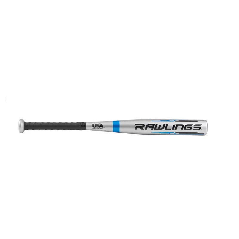 RAWLINGS 24" T BALL BAT 2018: YOUTH ALUMINUM T-BALL BAT, 2.25" BARREL - GRAY - Like New