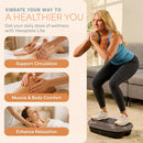 Lifepor HexaPlate Lite Vibration Plate Exercise Machine, LP-HXPLTL-BRNZ - Bronze - Like New