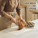 Acrylic Cutting Board Counter Lip 17.5x13.5 Inch Clear Kitchen Board - Clear - Like New