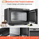 TASALON Professional Hot Towel Warmer Cabinet 8L B0BN5Y2SHD - Black - Like New