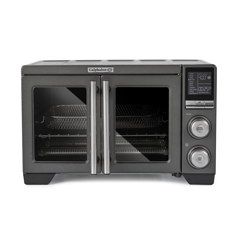 CALPHALON PERFORMANCE COUNTERTOP FRENCH DOOR AIR FRYER OVEN - - Scratch & Dent