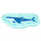 SUN SQUAD SHARK SPLASH PAD NOVELTY FLOATS - BLUE SHARK - Like New
