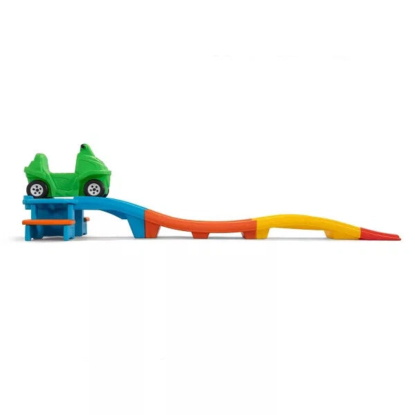 STEP2 RACING GREEN UP & DOWN ROLLER COASTER RIDE-ON - Like New ...