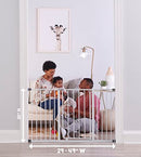 REGALO EASY OPEN 47" WALK-THROUGH GATE (ONE SIZE) - WHITE - Like New