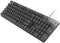 Logitech K845 Mechanical Full Size 104 Keys TTC Red Switches 920-009859 - Black - Like New