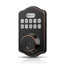 Solity Smart Deadbolt Keypad Entry Auto Lock 100 CustomCodes - OilRubbedBronze - Like New