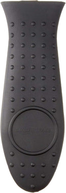 AMAZON BASICS SILICONE HOT SKILLET RECTANGULAR HANDLE COVER HOLDER - BLACK - Like New