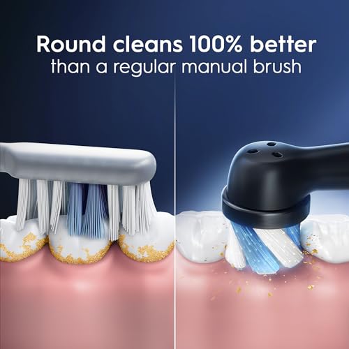 Oral-B iO Series Ultimate Clean Electric Toothbrush Replacement, 2 count - Black - Brand New