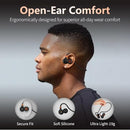 Ortizan Open Ear Headphones Bluetooth 5.3 Wireless Air Conduction I10 - Black - Like New