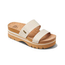 CJ3866 REEF Women's Cushion Vista Higher Slide Vintage Tan Size 6 - Like New