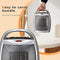 Antarctic Star Space Heater 1500W/750W ETL Ceramic Small Heater PTC909A - SILVER Like New