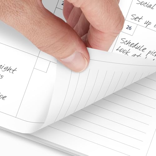 AT-A-GLANCE Planner 2025-2026 Academic, Simplified, EL39-901A-26, Lilac Plaid - Like New