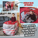 POP-N-PLAY POP UP FIRE TRUCK Indoor Playhouse, Kids 320100 – Sunny Days Multi - Brand New