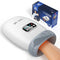 Bob and Brad Hand Massager Heat Compression FSA HSA Eligible H60 - White - Like New