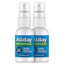Allday Dry Mouth Spray Maximum Xylitol Fast X002N3D7SP - Pack of 2 - Brand New