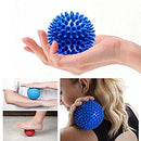 VORNNEX Pack of 2 Spiky Hard Massage Balls - Foot Arch Trainer Plantar Fasciitis - Like New