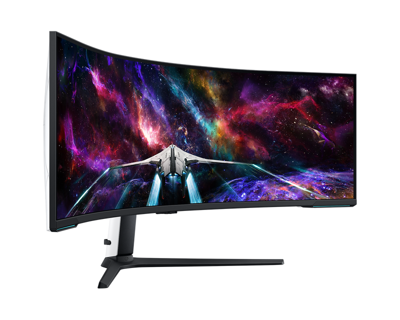 SAMSUNG 57" ODYSSEY NEO G9 G95NC DUAL UHD RESOLUTION 240HZ 1MS - WHITE - Like New