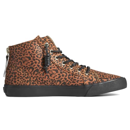 Sperry Women's x Rebecca Minkoff Fashion Boot Leopard/Au Natural Size 8 - Like New