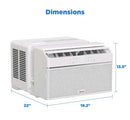 MIDEA 12,000 BTU WINDOW AIR CONDITIONER UNIT - WHITE - Like New